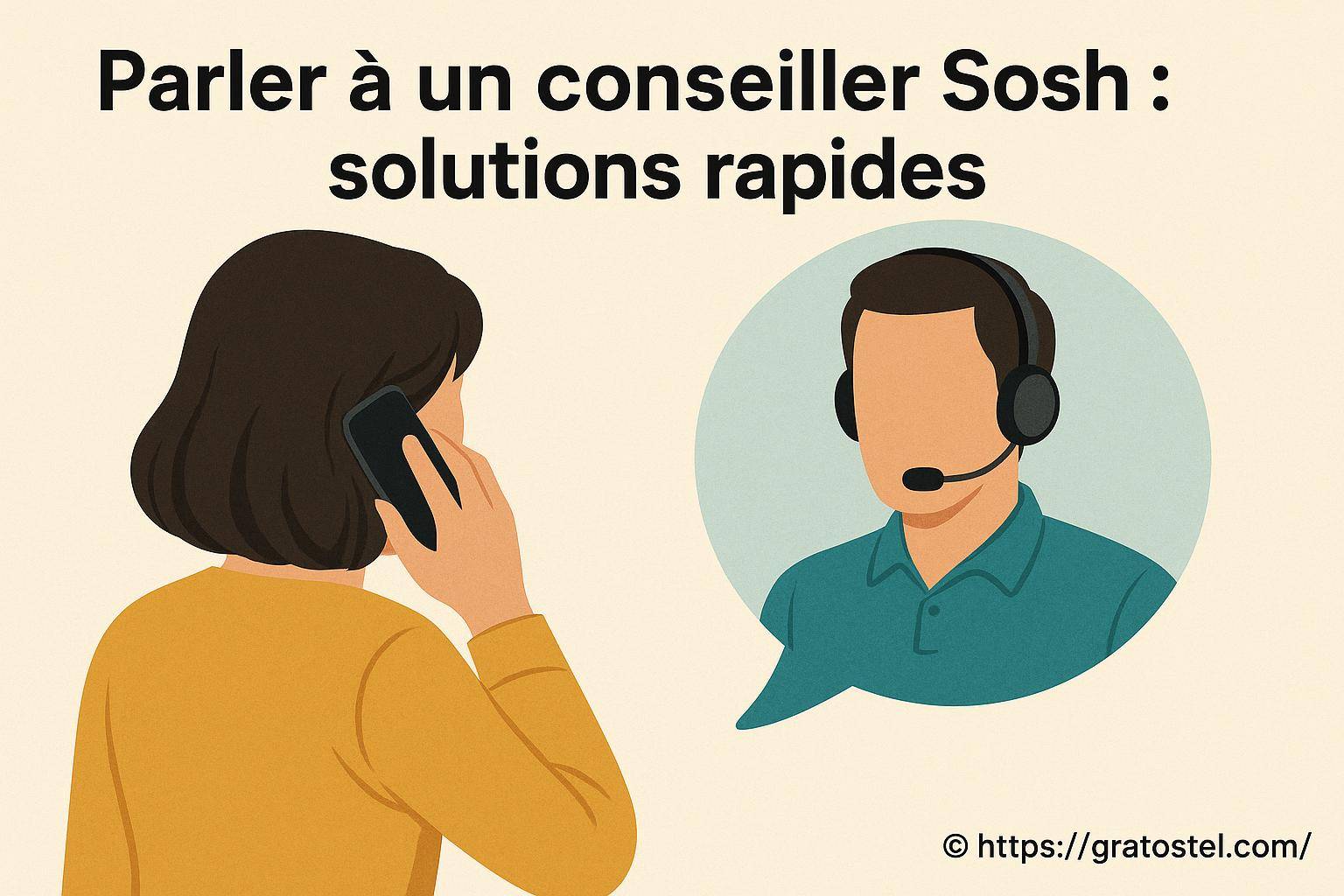 Parler à un conseiller Sosh : quelles solutions rapides adopter ?
