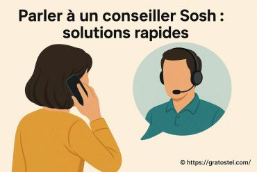 Parler à un conseiller Sosh : quelles solutions rapides adopter ?