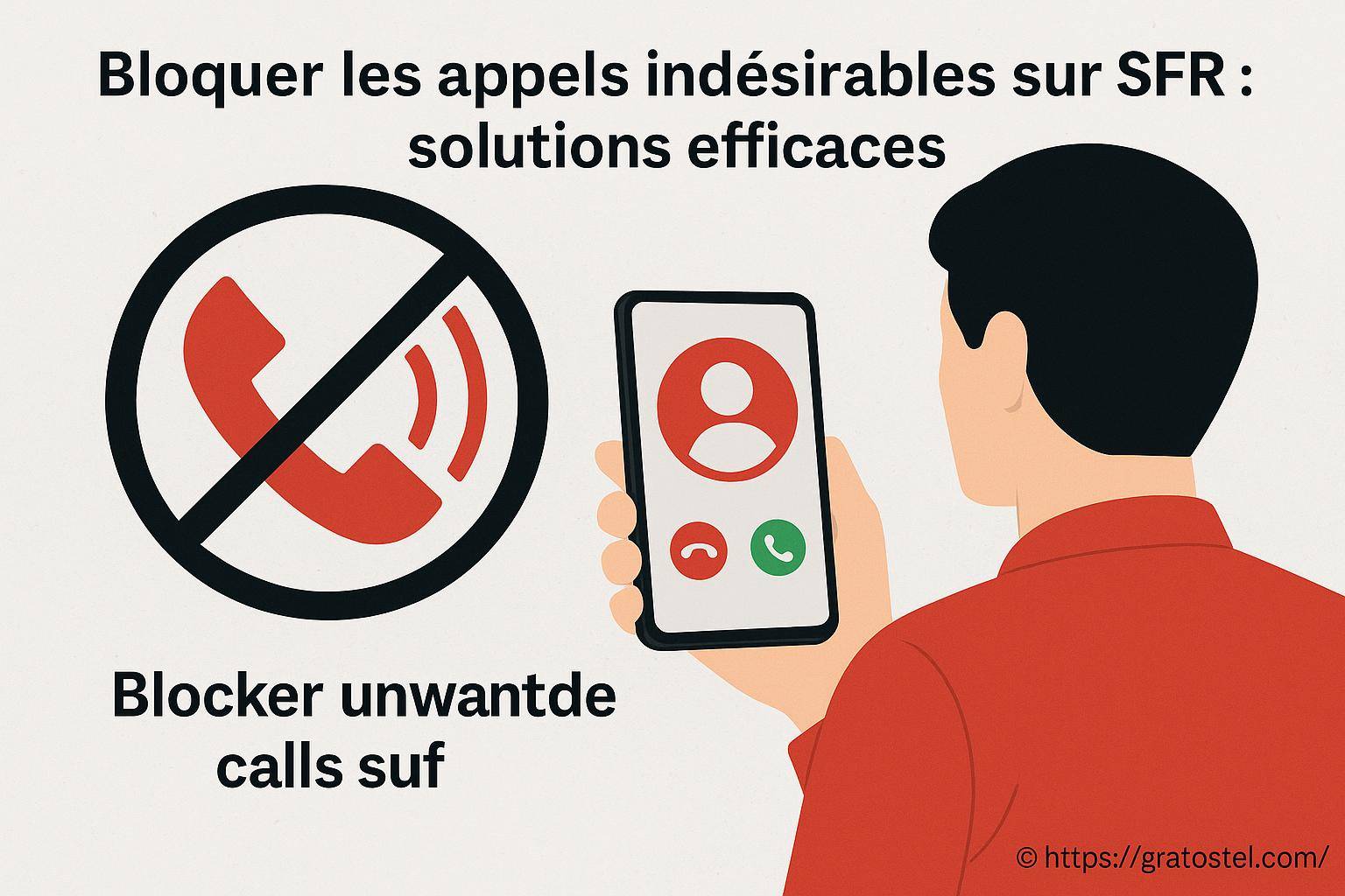 Bloquer les appels indésirables sur SFR : quelles solutions efficaces ?