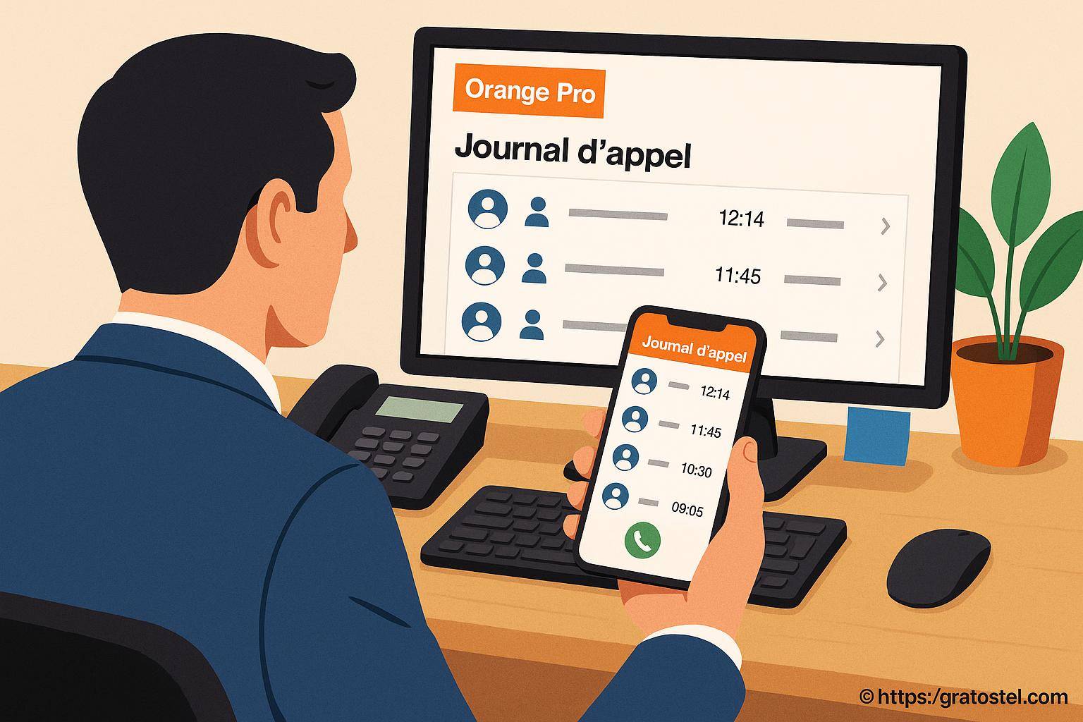Journal d’appel Orange Pro : comment optimiser le suivi et la gestion des communications