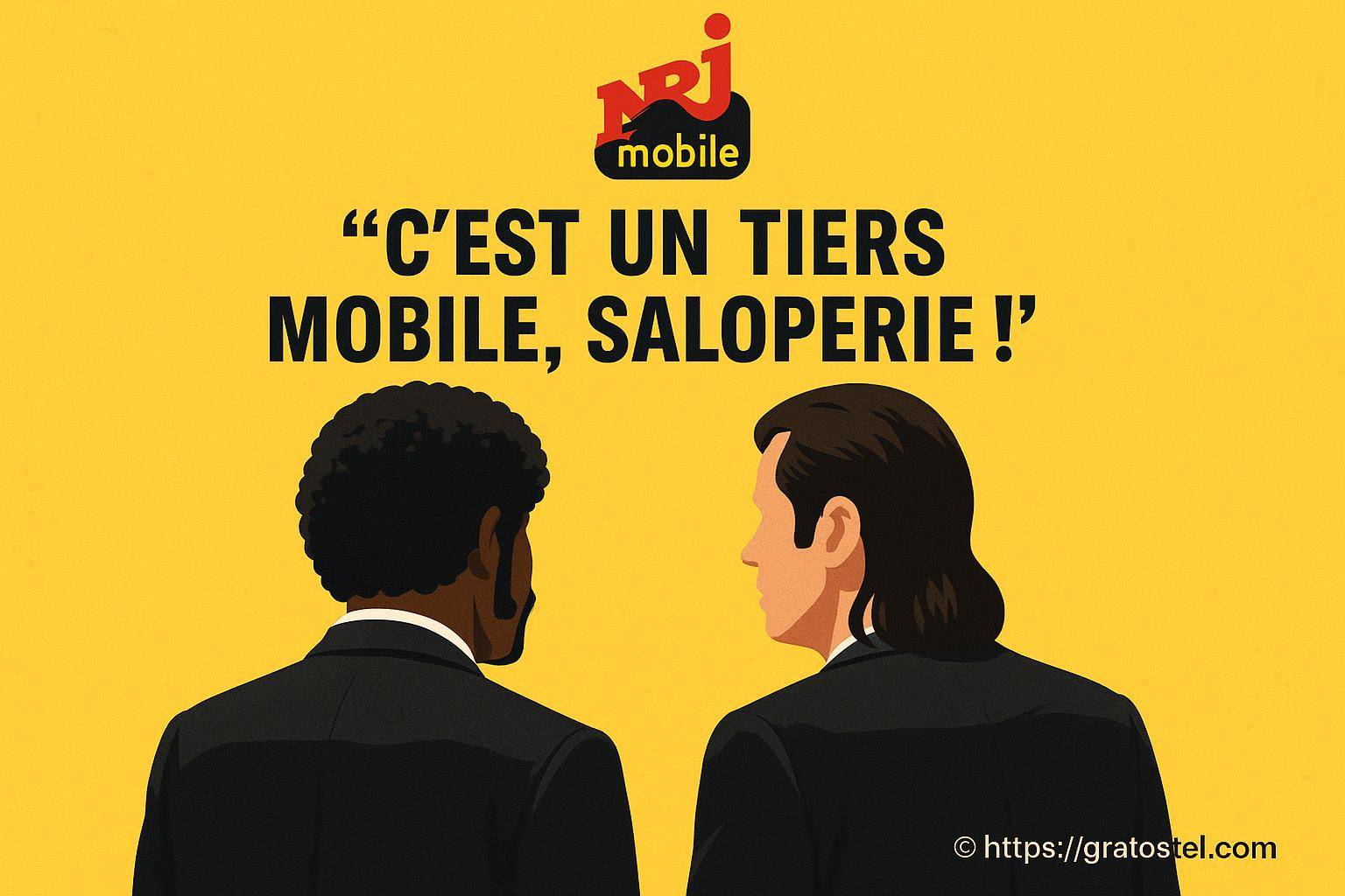 NRJ Mobile : découvrez les pubs avec des répliques cultes