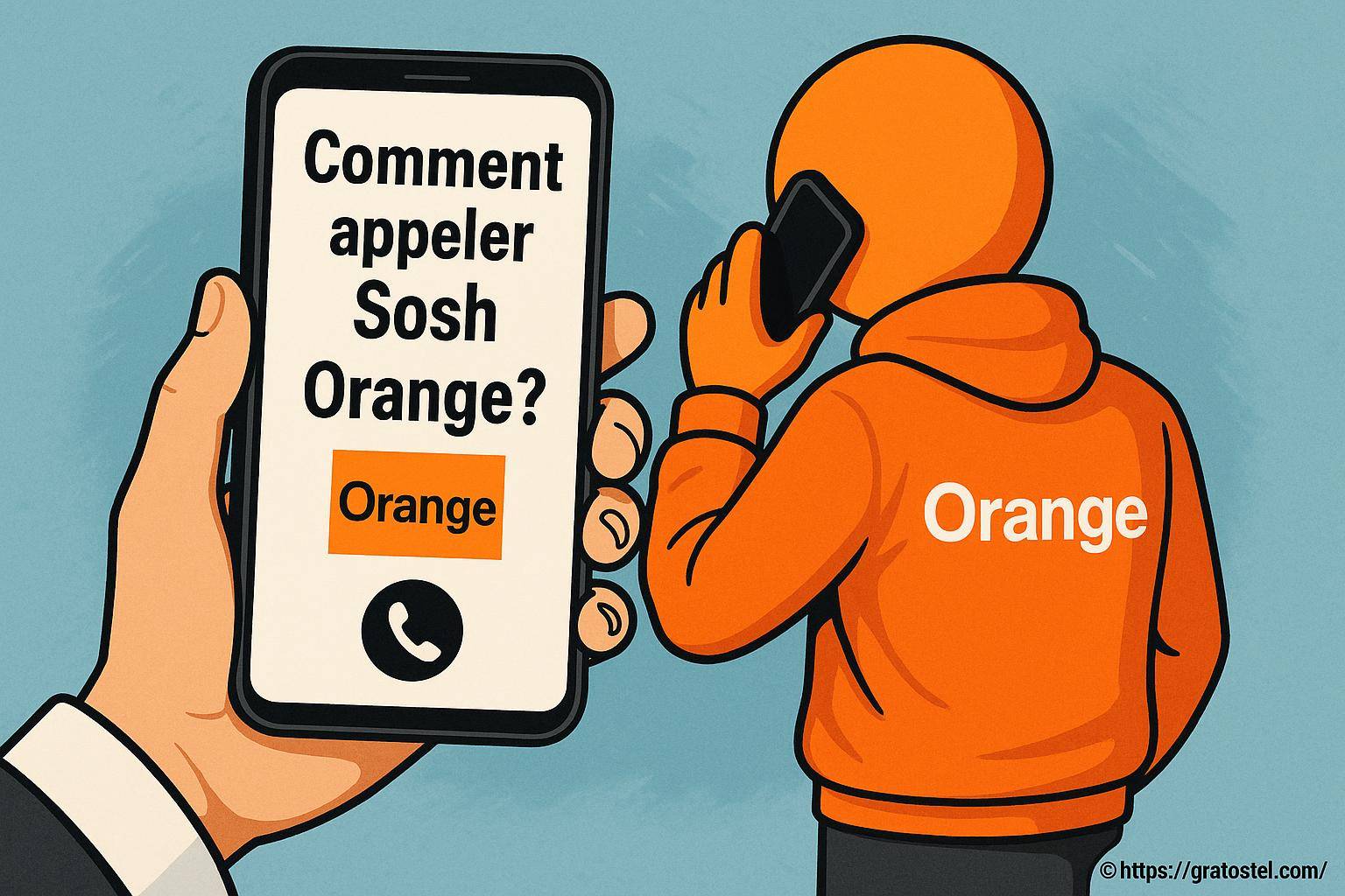 Comment appeler Sosh Orange facilement et rapidement ?
