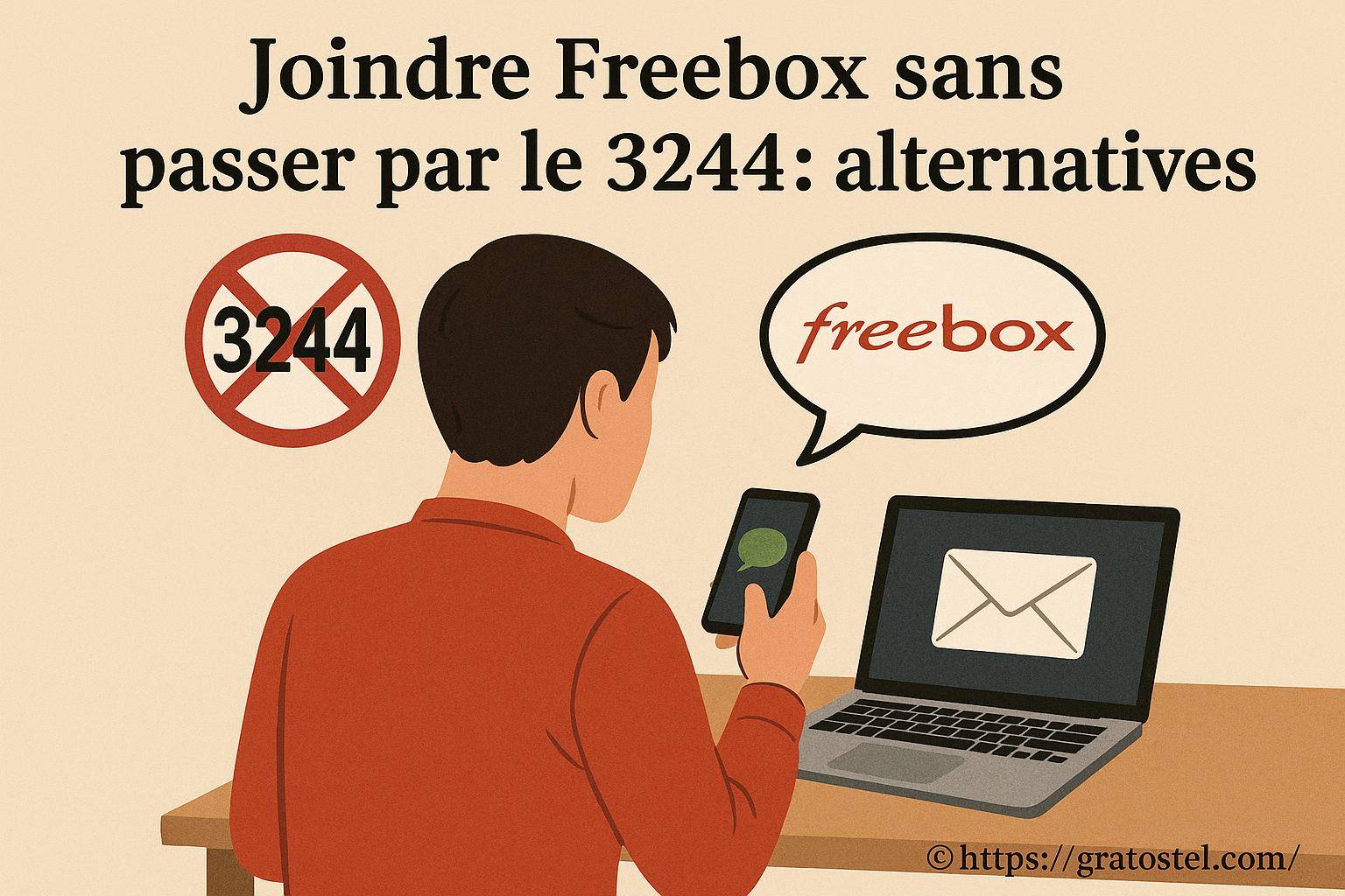 Joindre Freebox sans passer par le 3244 : quelles alternatives choisir