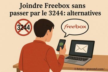 Joindre Freebox sans passer par le 3244 : quelles alternatives choisir