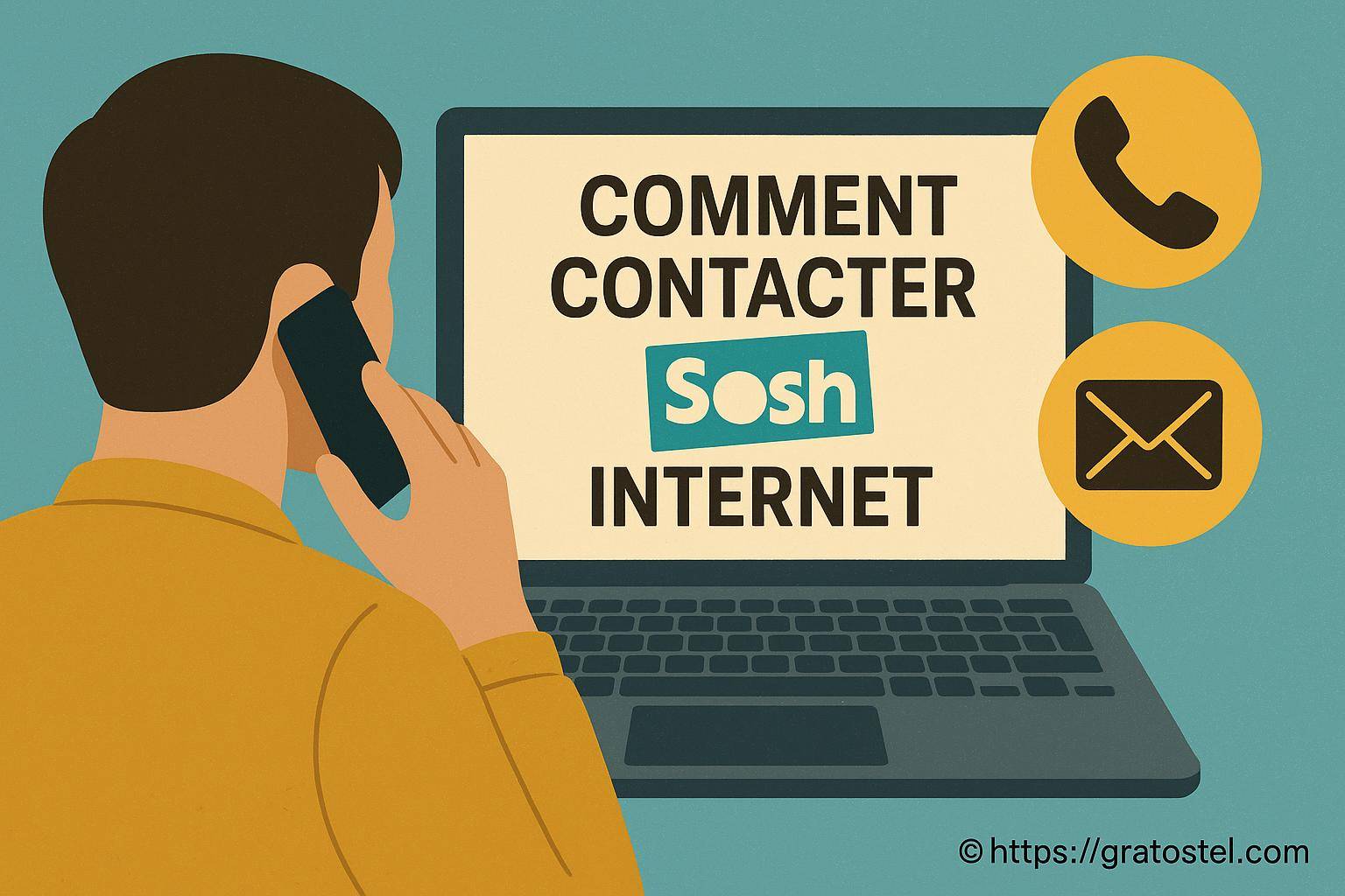 Comment contacter Sosh Internet facilement et rapidement ?