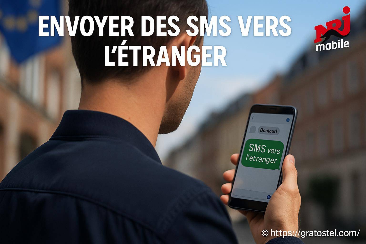 Envoyer des SMS vers l'étranger avec NRJ Mobile : mode d'emploi