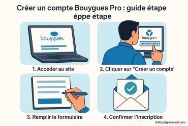 Créer un compte Bouygues Pro : guide étape par étape complet
