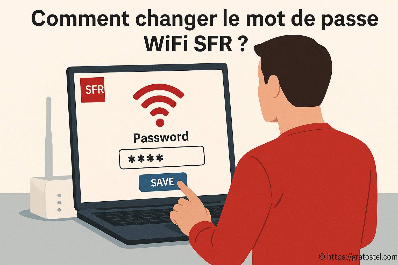 Comment changer le mot de passe WiFi SFR facilement ?