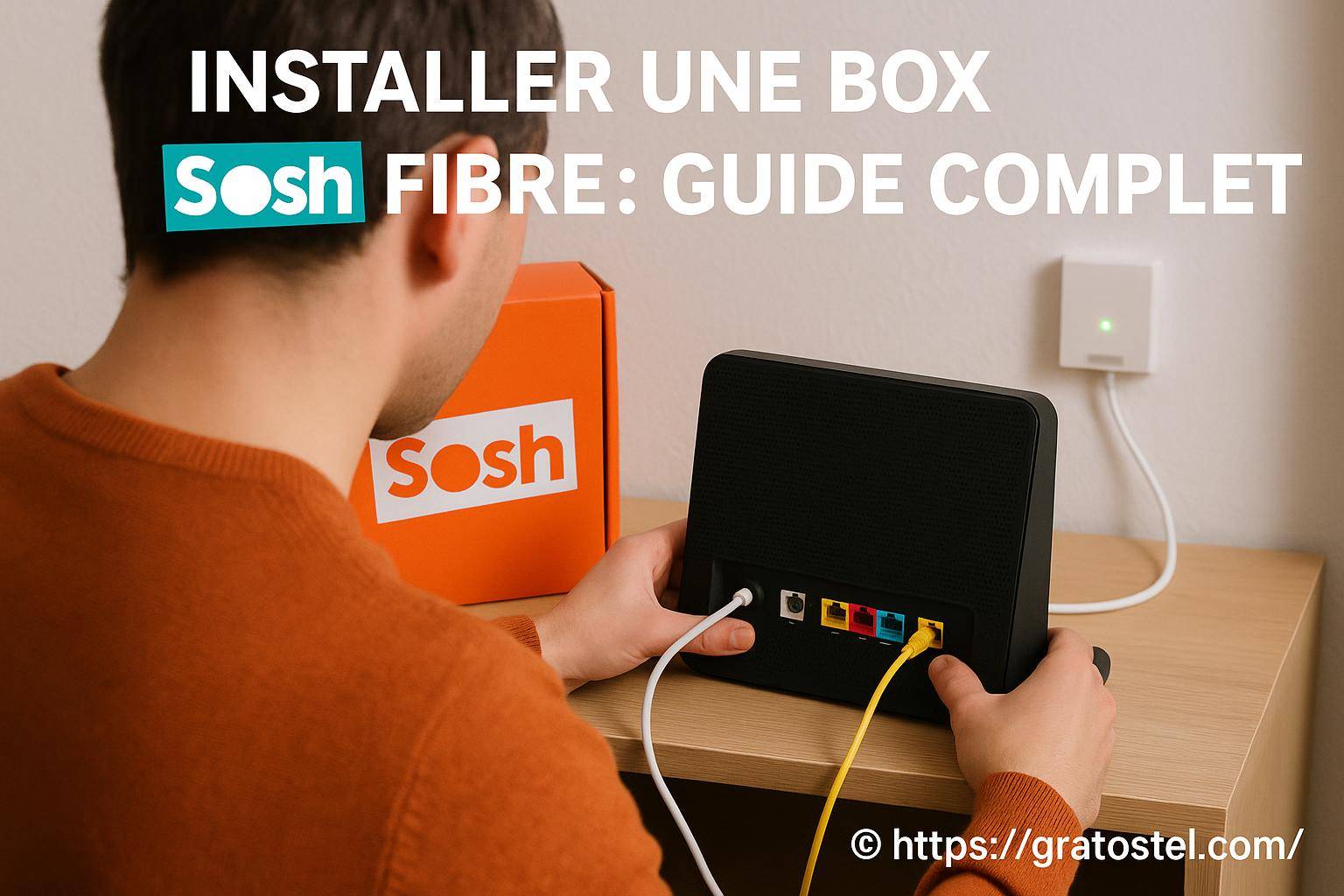 Installer une box Sosh fibre : guide complet pour une connexion optimale