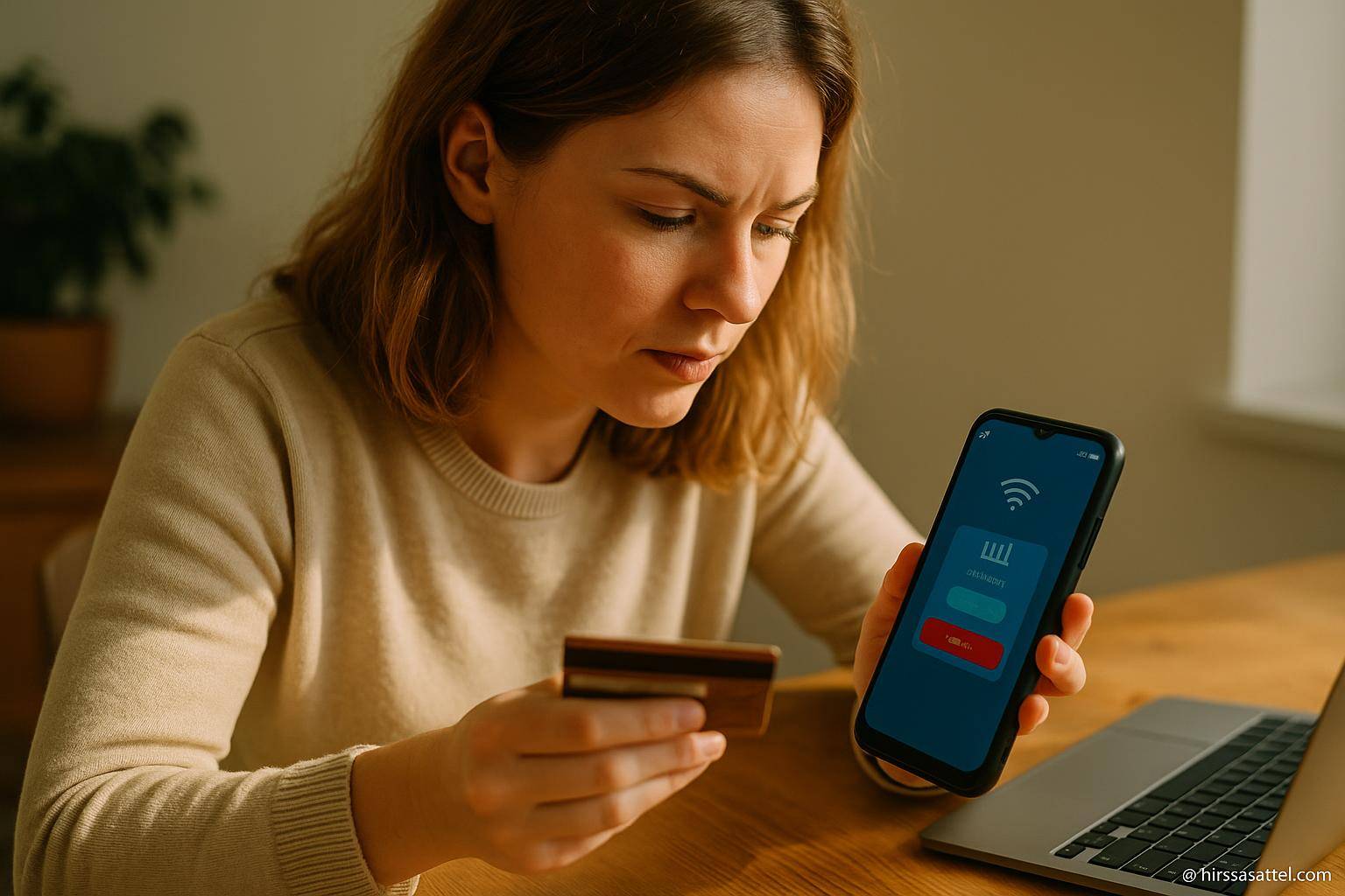 femme effectuant un paiement en ligne
