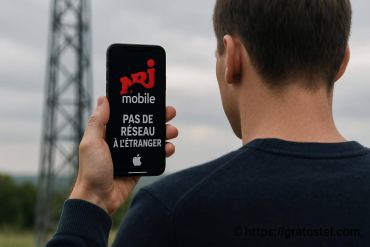 NRJ Mobile : pourquoi mon iPhone n’a pas de réseau à l’étranger ?