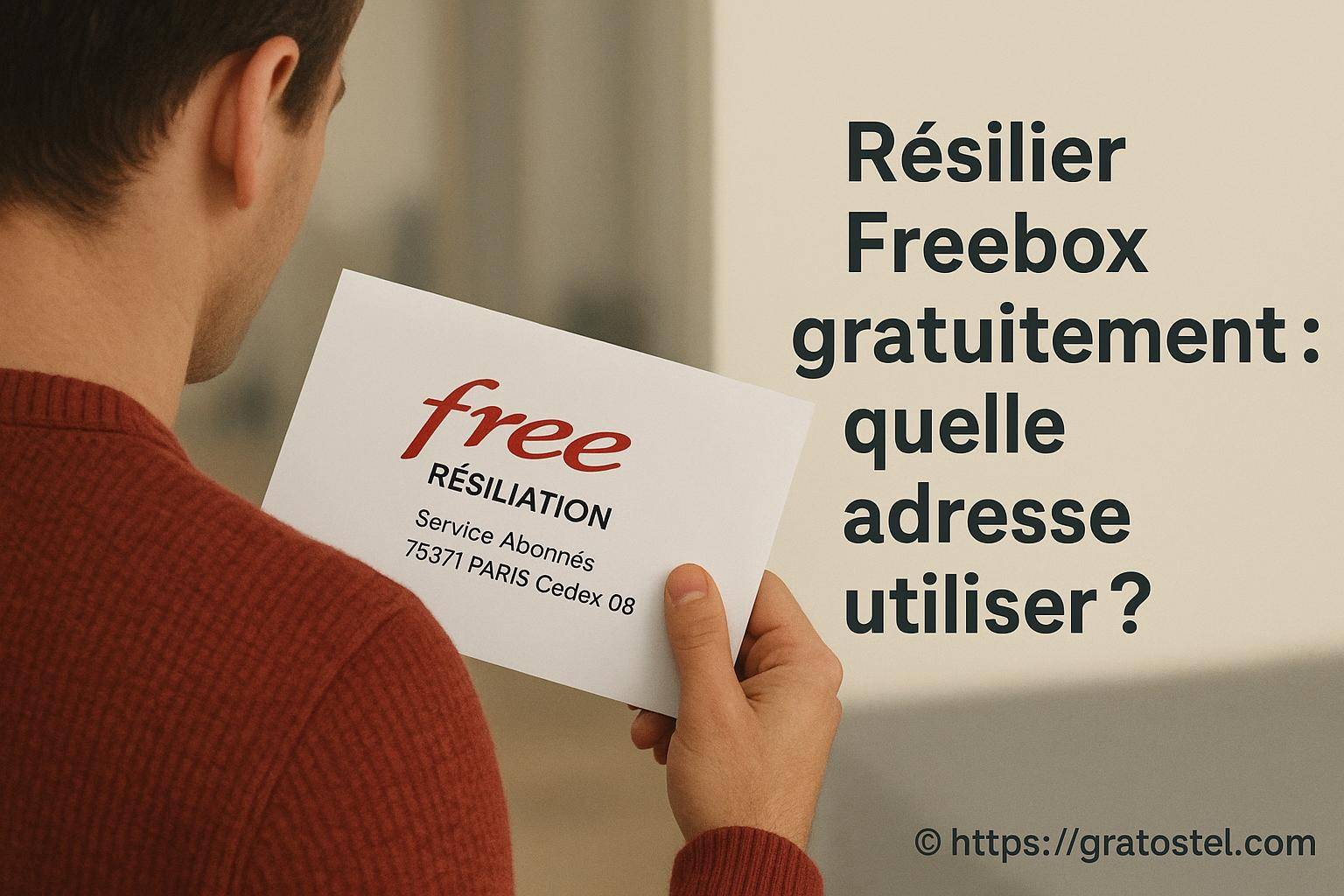 Résilier Freebox gratuitement : quelle adresse utiliser pour envoyer votre demande ?