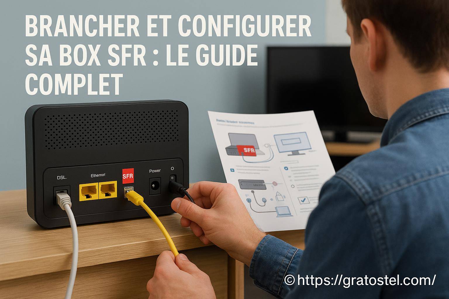 Brancher et configurer sa box SFR : le guide complet pour bien démarrer
