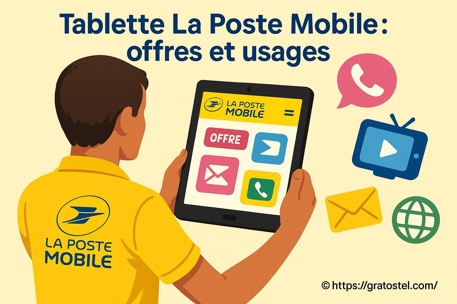Tablette La Poste Mobile : quelles offres et quels usages choisir ?
