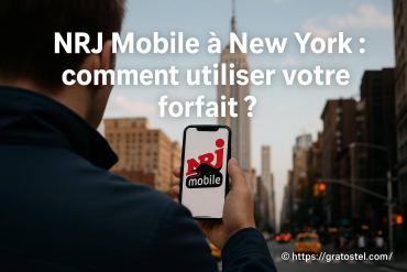 NRJ Mobile à New York : comment utiliser votre forfait en toute simplicité ?
