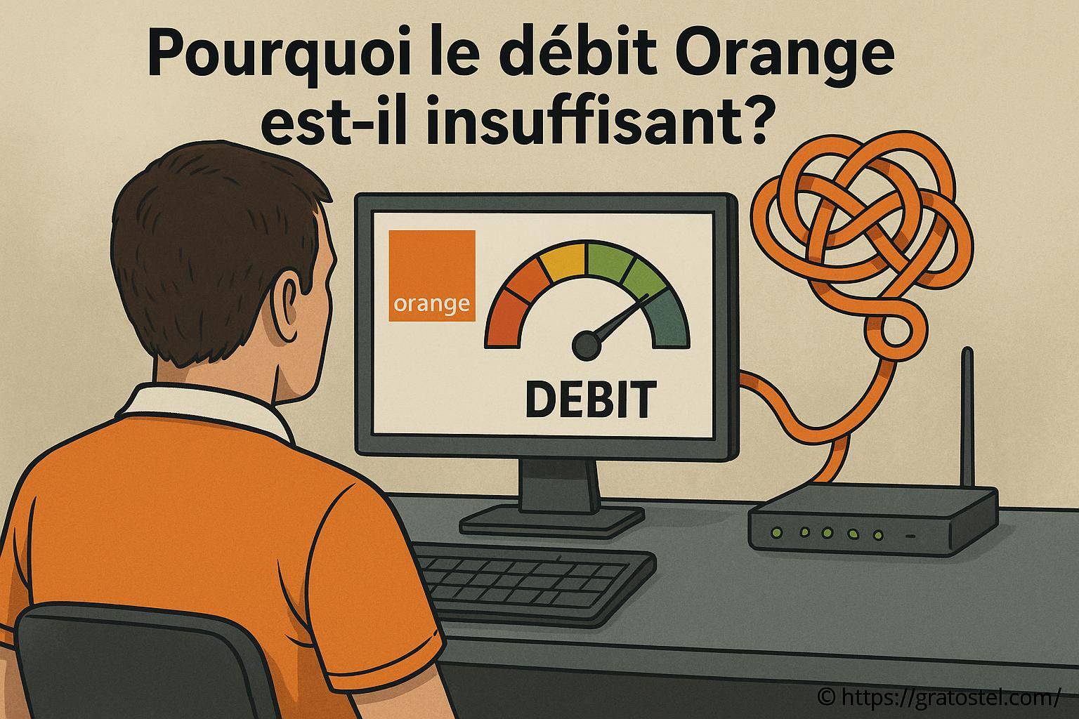 Pourquoi le débit Orange est-il insuffisant ?