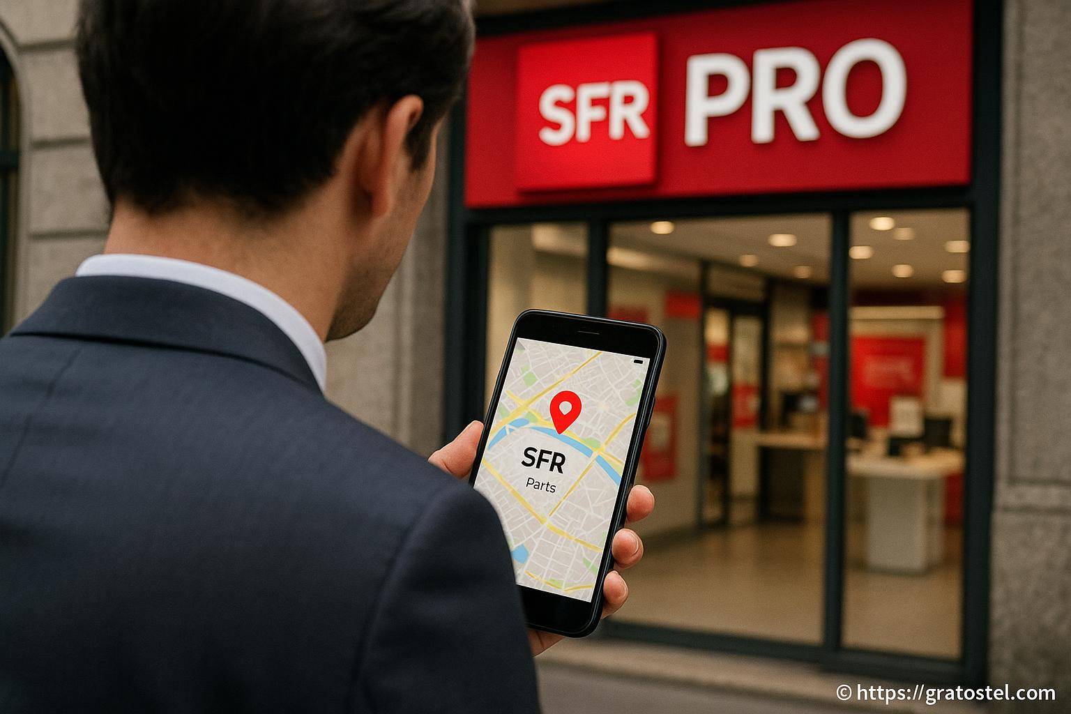 Trouver une boutique SFR Pro à Paris : guide pratique