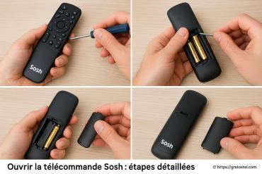 Ouvrir la télécommande Sosh : guide complet et étapes détaillées