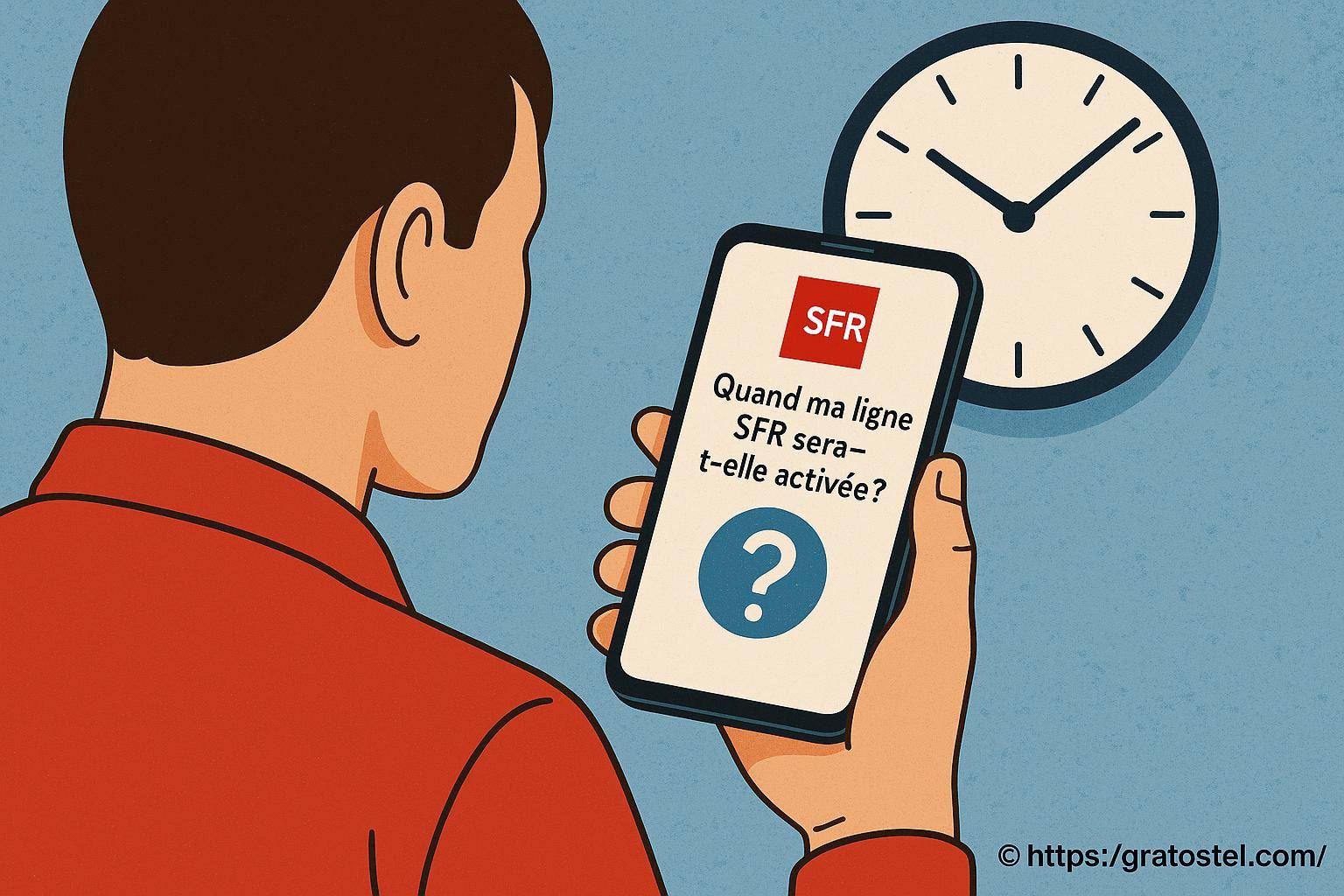 Quand ma ligne SFR sera-t-elle activée ?
