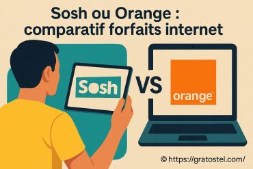 Sosh ou Orange : quel forfait internet choisir ?