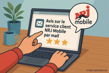 Avis sur le service client NRJ Mobile par mail : que penser de leur réactivité ?