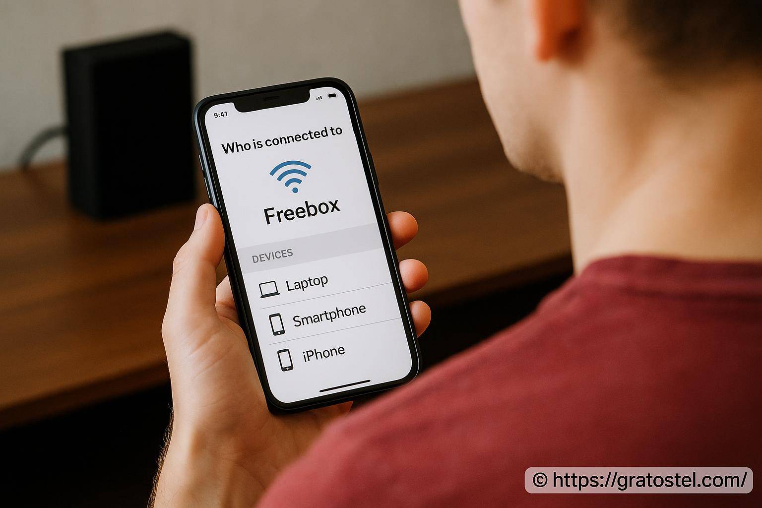 Savoir qui est connecté au WiFi Freebox : comment le vérifier facilement ?