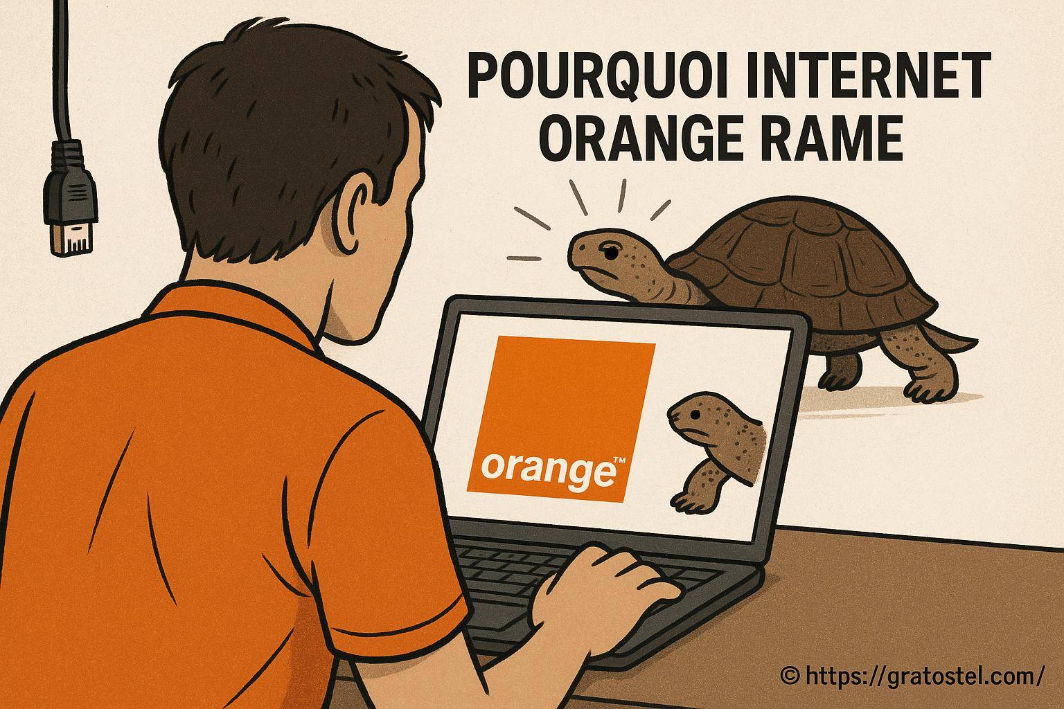 Pourquoi internet Orange rame-t-il autant ?