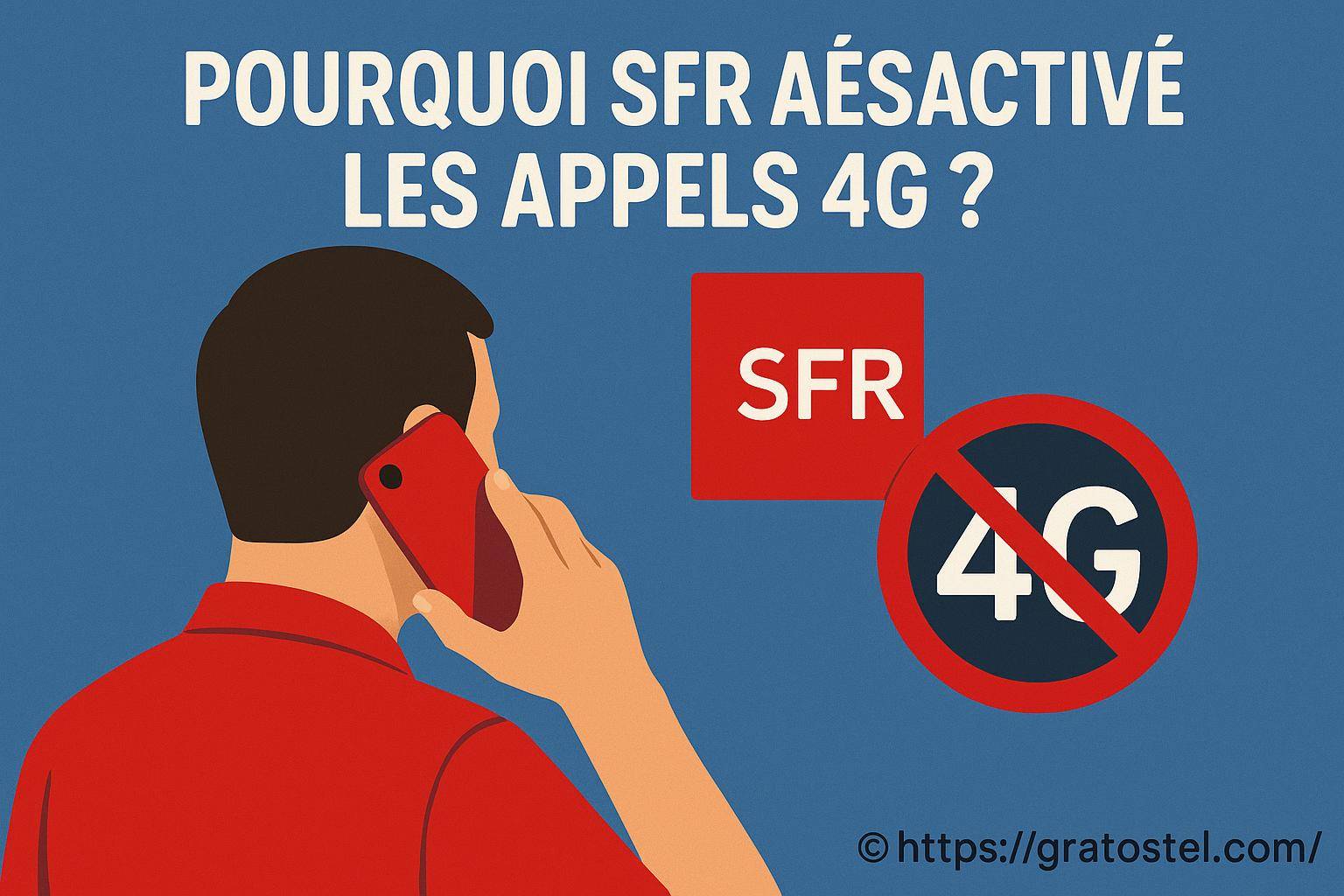 Pourquoi SFR a-t-il désactivé les appels 4G ?