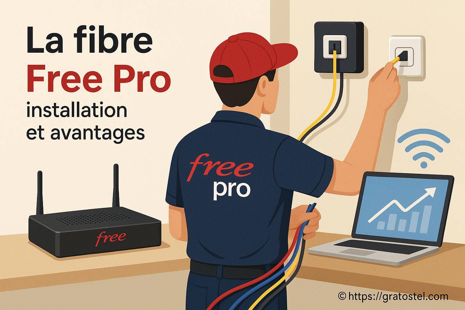La fibre Free Pro : comment réussir son installation et profiter de ses avantages