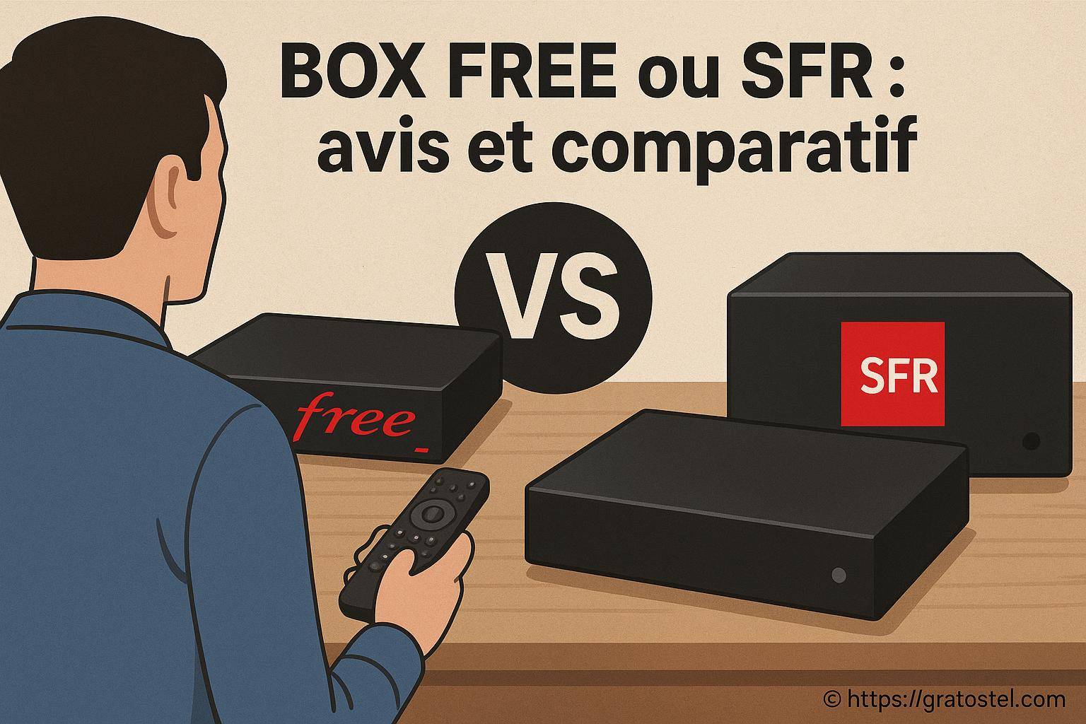 Box Free ou SFR : quel opérateur choisir pour votre connexion internet ?