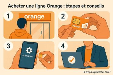Acheter une ligne Orange : guide complet des étapes et conseils