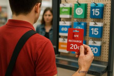 Où acheter une recharge SFR facilement et rapidement ?