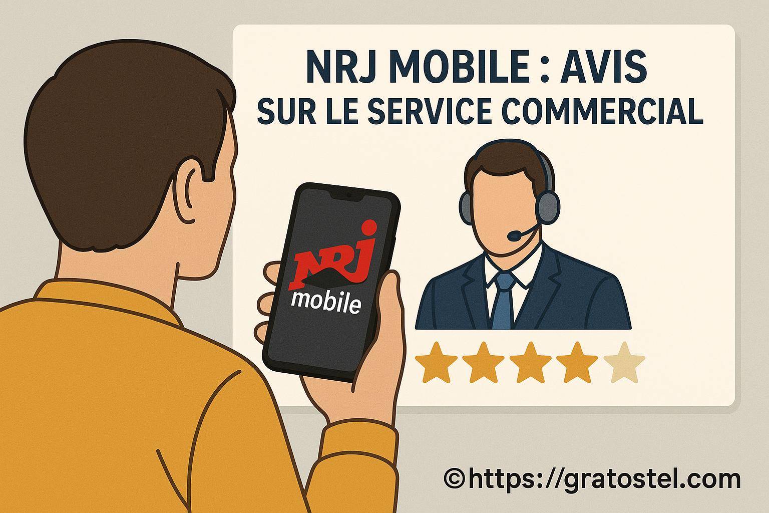 NRJ Mobile : avis complet sur le service commercial