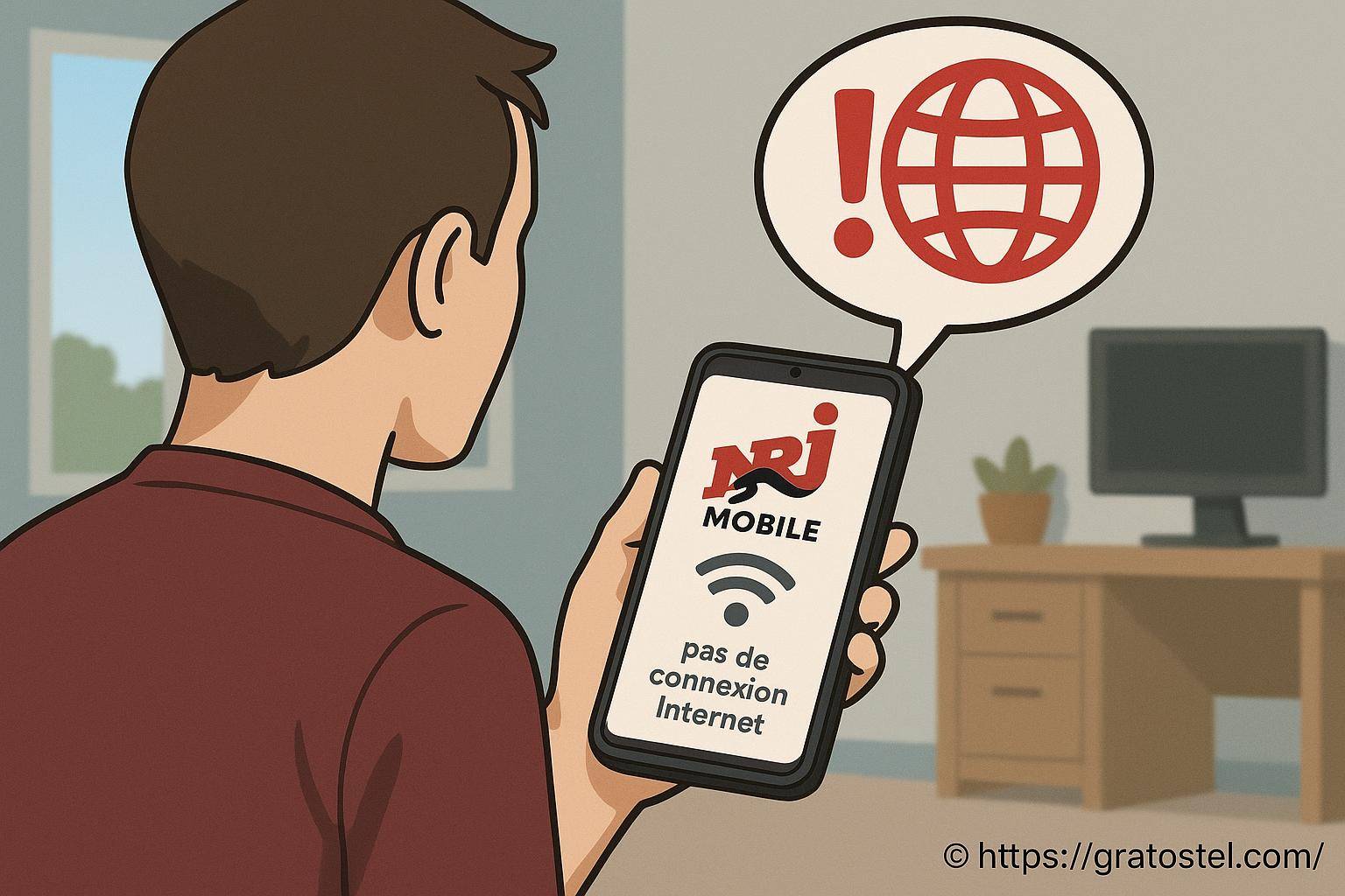 NRJ Mobile : pas de connexion internet, que faire pour résoudre le problème ?
