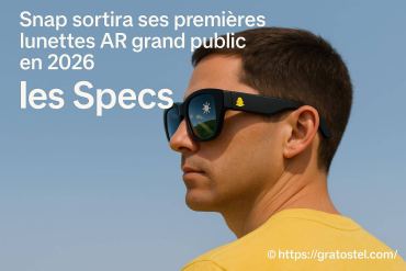 Snap prépare le lancement de ses premières lunettes ar grand public en 2026
