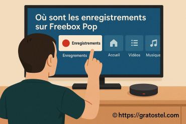Où sont les enregistrements sur Freebox Pop et comment les retrouver ?