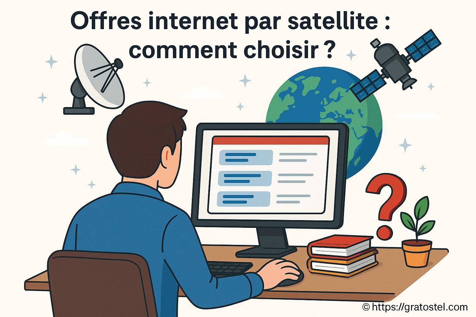 Offres internet par satellite : comment bien choisir sa connexion ?