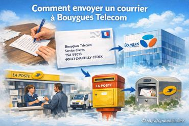 Comment envoyer un courrier à Bouygues Telecom facilement
