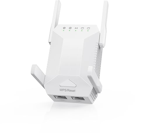GXGW Répéteur WiFi Puissant AC1200 Amplificateur WiFi