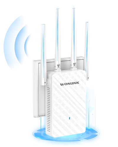 WONLINK Répéteur WiFi Puissant AC1200 Mbps, Amplificateur Wi