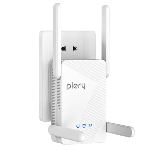 PLERY Répéteur WiFi Amplificateur WiFi sans Fil Puissant Dou