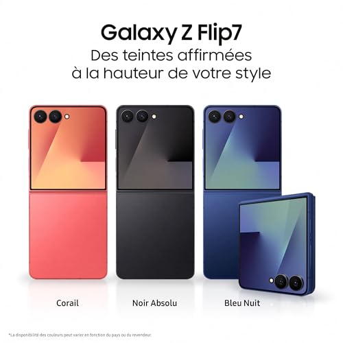 Samsung Galaxy Z Flip7, Smartphone Android 5G avec Galaxy AI