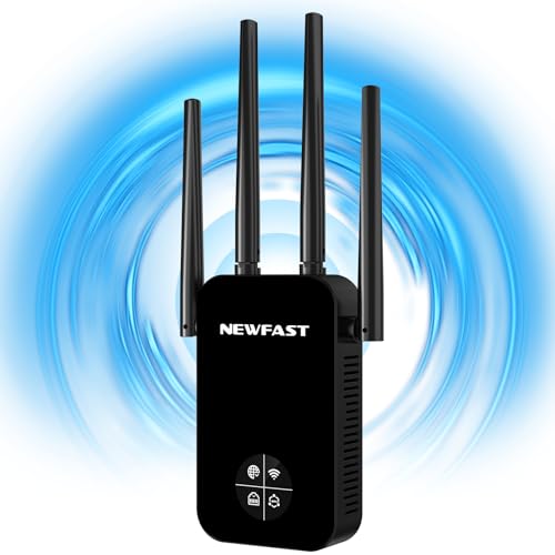 NEWFAST AC1200 Répéteur WiFi RE523, Double Bande Amplificate