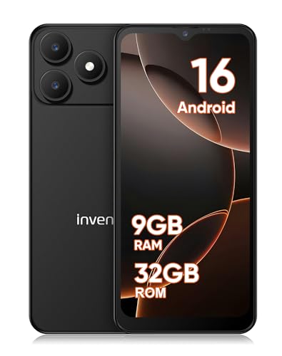invens Note 15P Smartphone Android 16, 9 Go RAM (3+6), 32 Go
