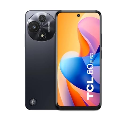 TCL Smartphone Android 60R 5G, écran LCD de 6, Stockage de 1
