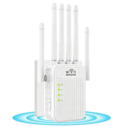 Répéteur WiFi Puissant 5G 2.4G - Amplificateur de Signal 6 A