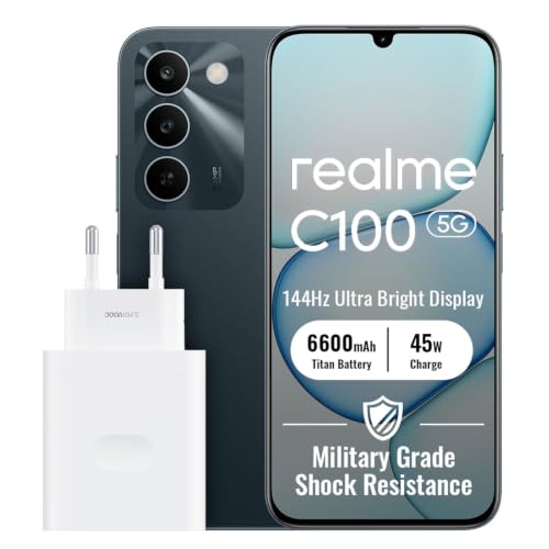realme C100 5G Smartphone 4+128Go, Green