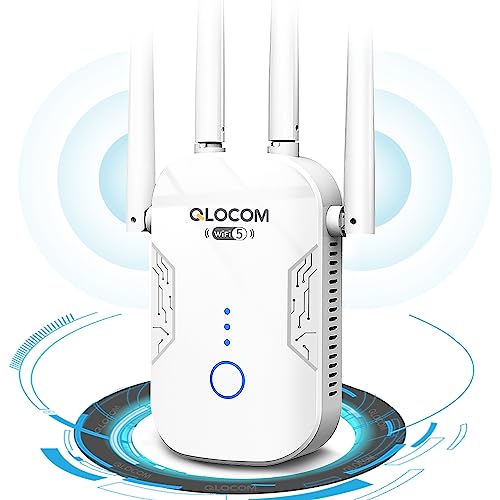 QLOCOM 2026 Nouveau Répéteur WiFi Puissant 1200Mbps Amplific