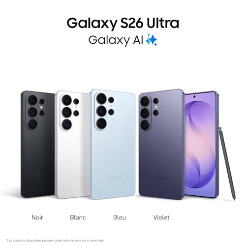 Samsung Galaxy S26 Ultra, Smartphone Android 5G avec Galaxy 