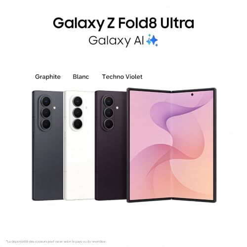 Samsung Galaxy Z Fold8 Ultra Smartphone Pliable, 256 Go, Gra